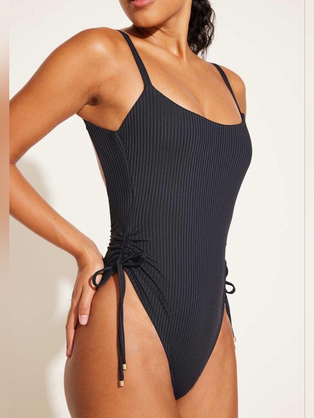 Vitamin A Gemma One Piece in Black